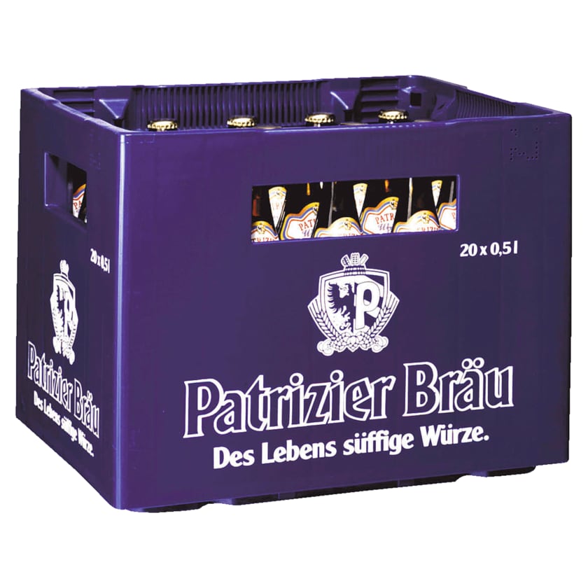 Patrizier Bräu Weißbier 20x0,5l